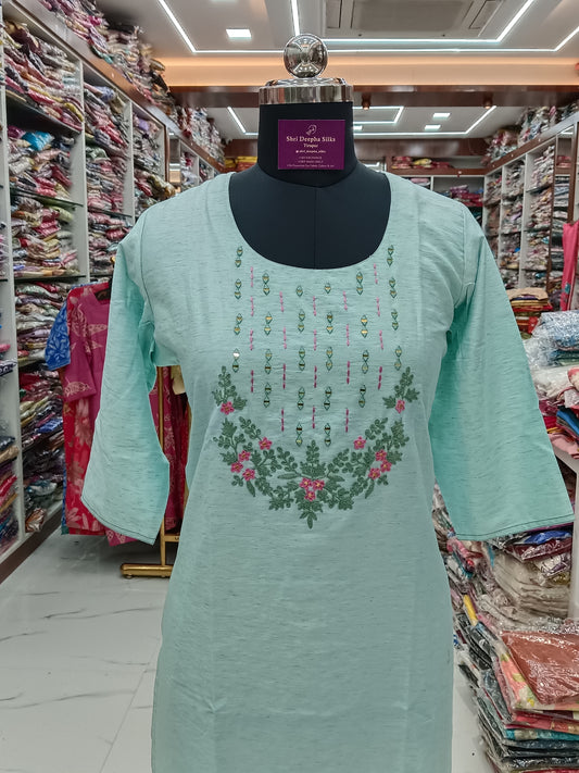 Premium Silk Kurti - PSK02