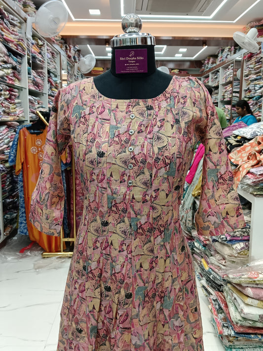 Vatican Silk Aline Kurti - AK08