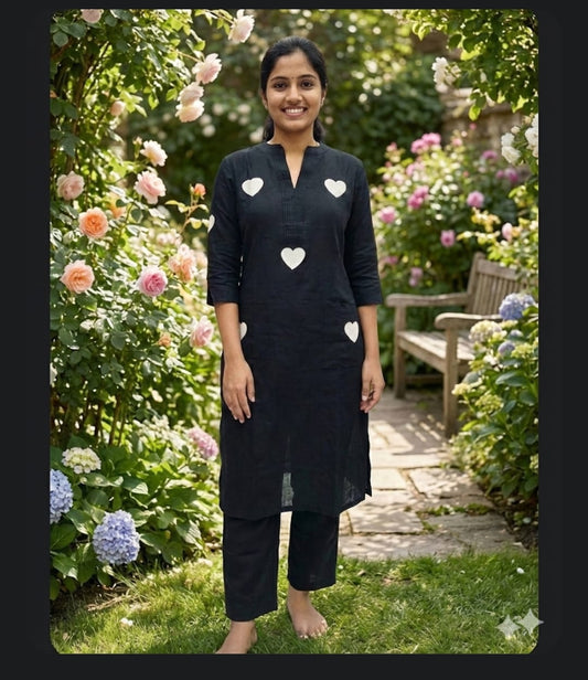 Classic heart Co Ord Set - CCS02