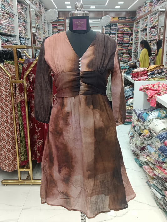 Brown Grace Western Midi - WNMD44