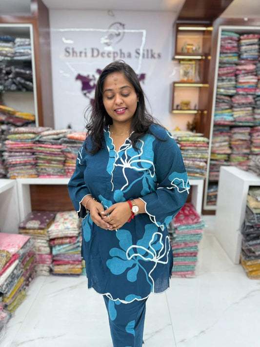 Jaipur Cotton Jyothika Style Co Ord Set - JCCS02