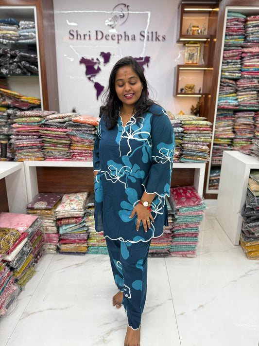 Jaipur Cotton Jyothika Style Co Ord Set - JCCS02