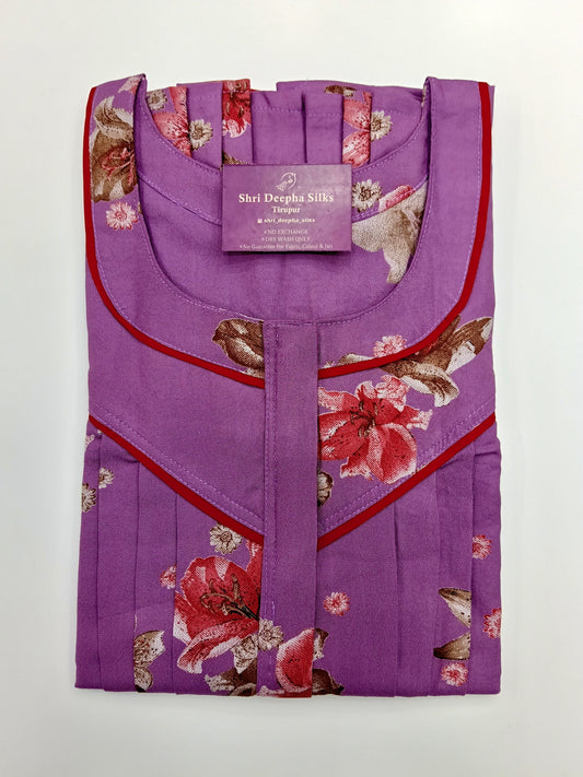 Premium Spun Cotton Nighty