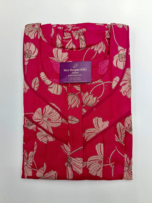 Premium Spun Cotton Nighty