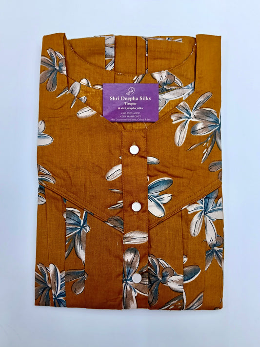 Premium Spun Cotton Nighty