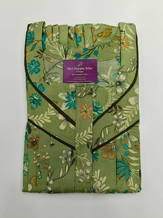 Premium Spun Cotton Nighty
