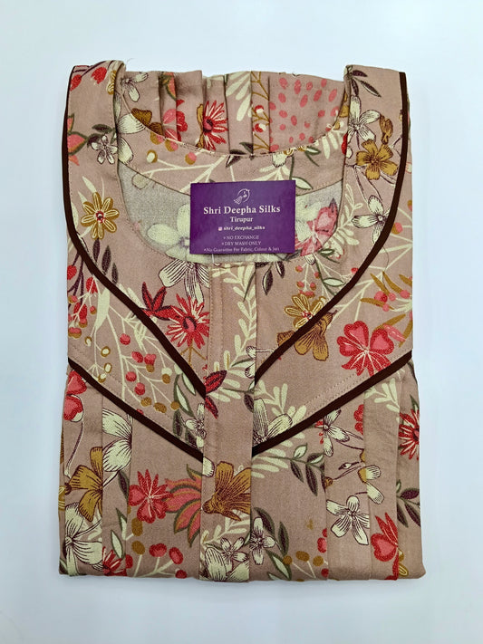 Premium Spun Cotton Nighty