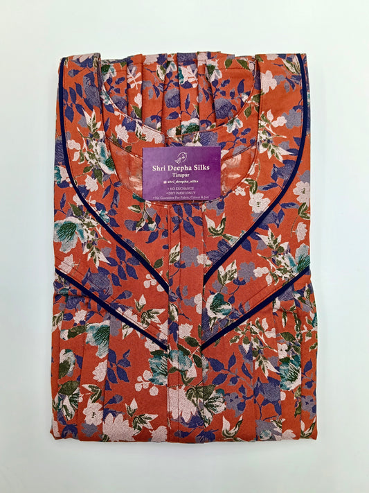 Premium Spun Cotton Nighty