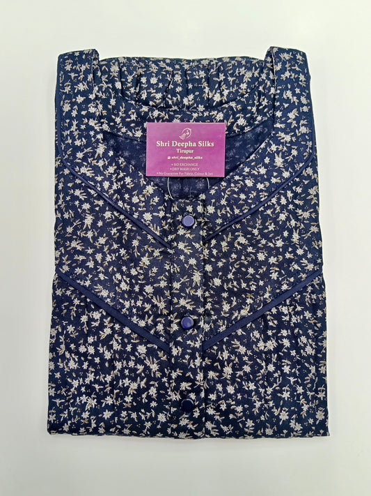 Premium Spun Cotton Nighty - PQNT35