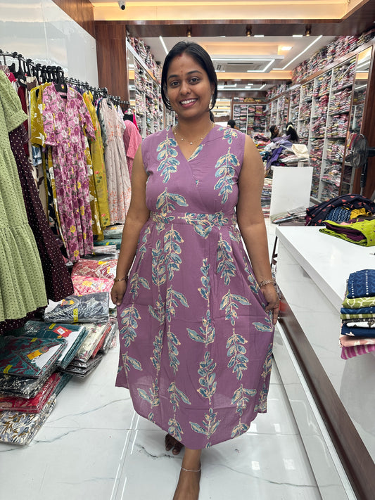 Jaipur Cotton Sleeveless Midi - JP03