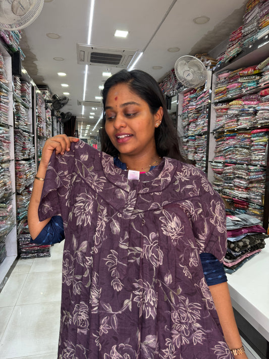 Premium Spun Cotton Nighty