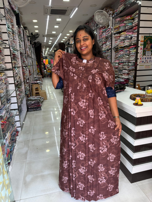 Premium Spun Cotton Nighty