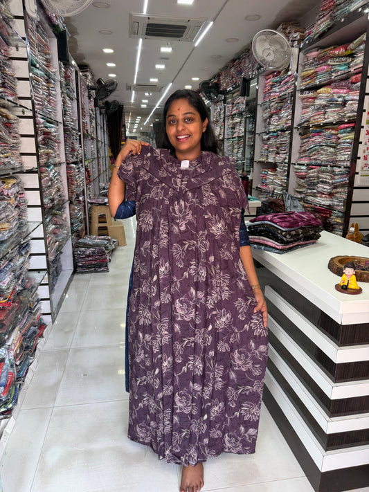 Premium Spun Cotton Nighty