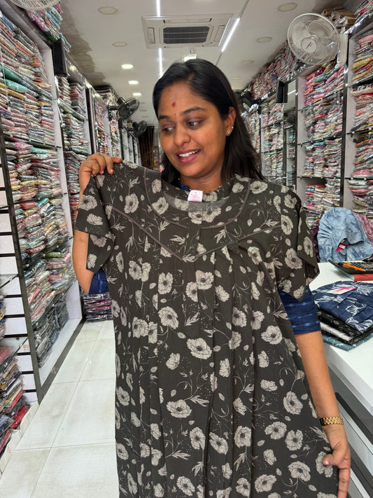 Premium Spun Cotton Nighty