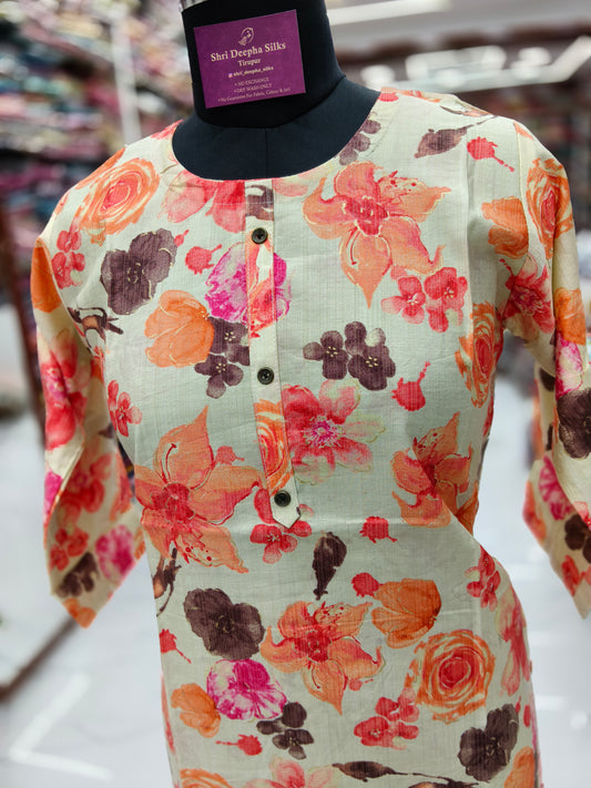 Vatican Silk Budget Kurti - NBK03