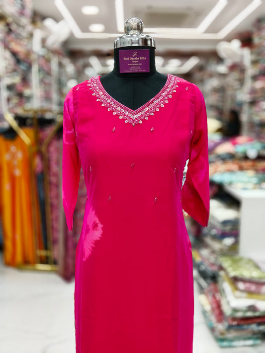 Premium Silk Kurti - PSK03