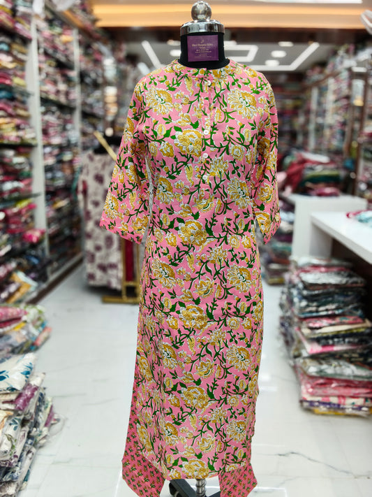 Office Wear  Cotton 3 Pcs Salwar Set -OCS10