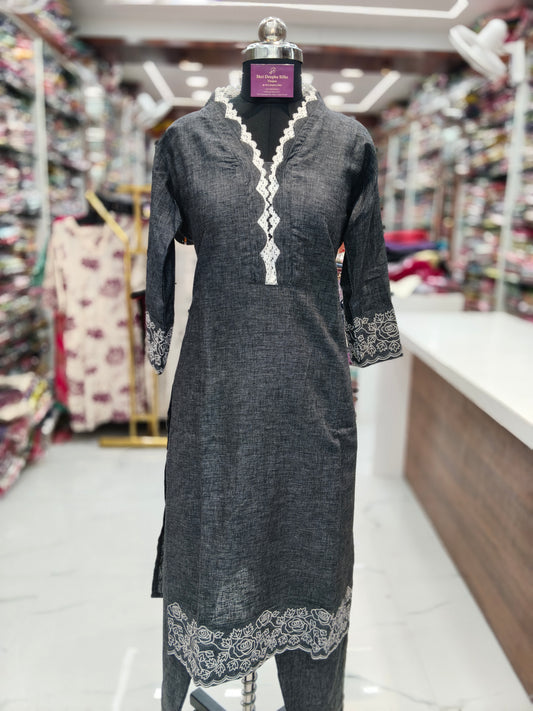 Linen Cotton Co Ord Set - LCCS02
