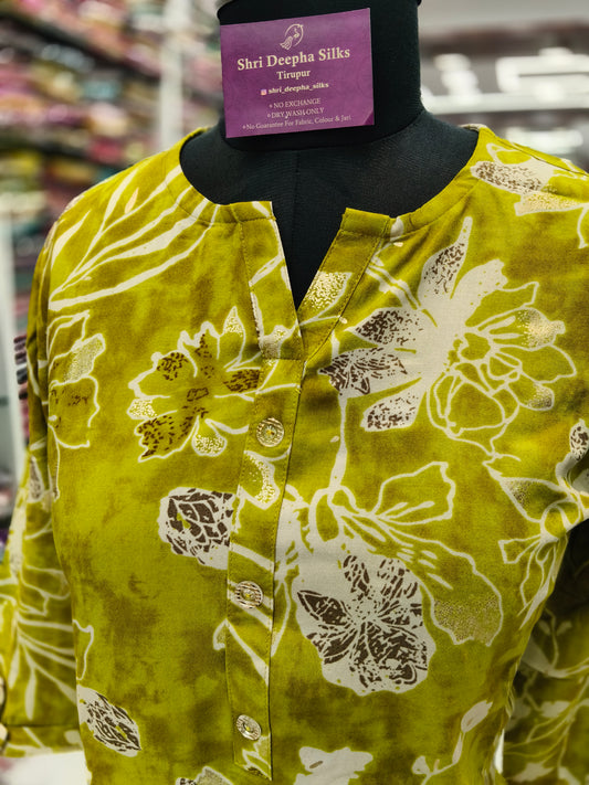 Spun Cotton Budget Kurti - NBK