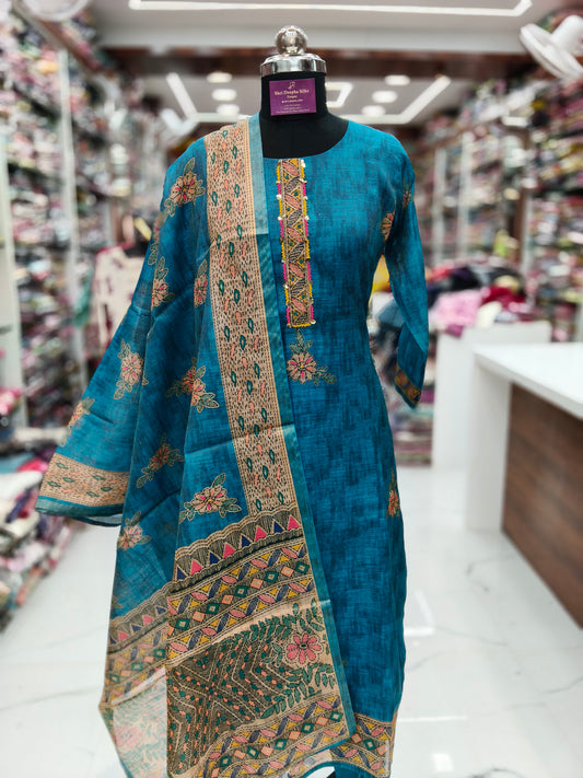 Premium Party Wear 3 Pcs Salwar Set - PSS