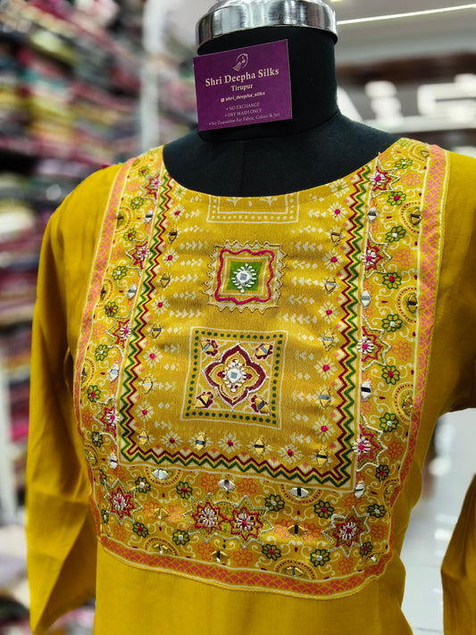 Budget Party Wear 3 Pcs Salwar Set