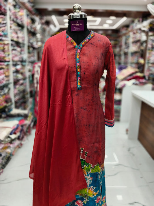 Premium Party Wear 3 Pcs Salwar Set - PSS