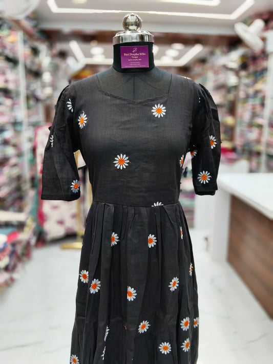 Sunflower Midi Black - SFM09