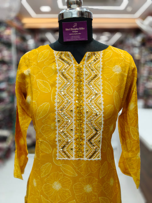 Premium Party Wear 3 Pcs Salwar Set - PSS