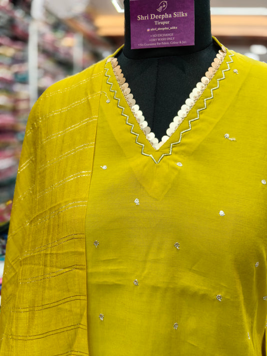 Premium Party Wear 3 Pcs Salwar Set -PSS