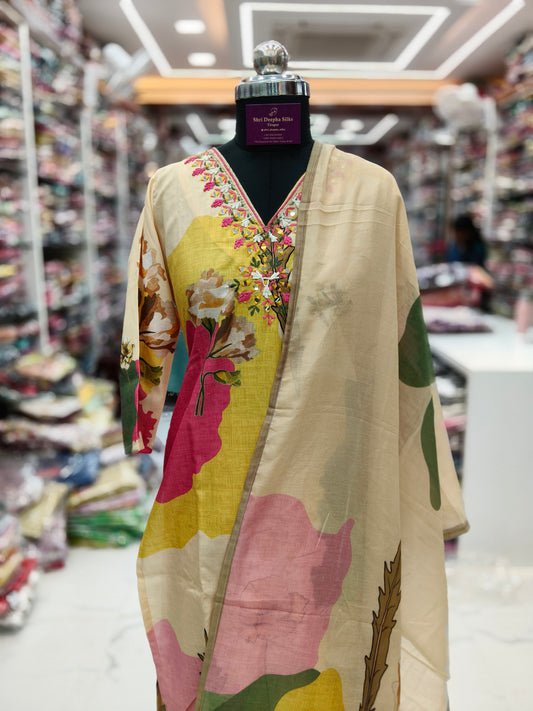 Budget Party Wear 3 Pcs Salwar Set - PSS