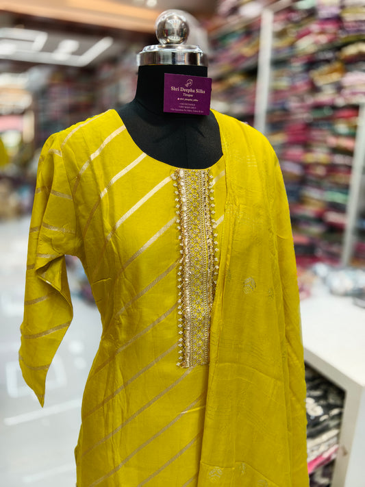 Premium Party Wear 3 Pcs Salwar Set - PSS