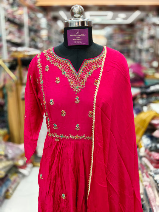 Premium Party Wear 3 Pcs Salwar Set - PSS