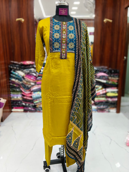 Premium Party Wear 3 Pcs Salwar Set - PSS