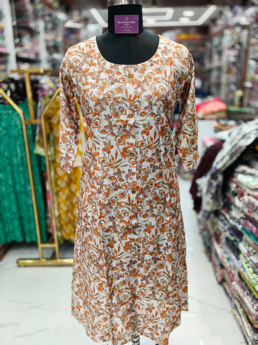 Vatican Silk Aline Kurti - ALKT03