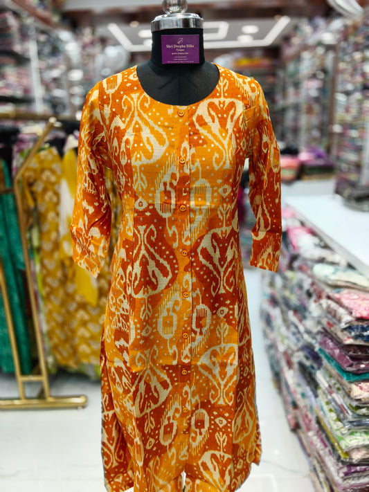Vatican Silk Aline Kurti - ALKT18