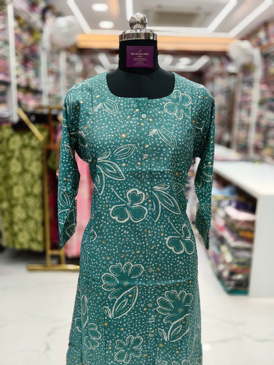 Vatican Silk Aline Kurti - ALKT74