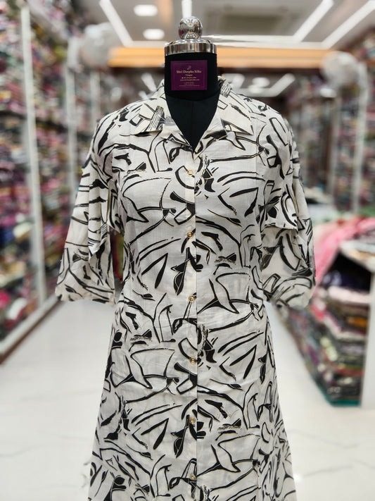 Aline Collar Neck Vatican Silk Co Ord Set - ACCS16