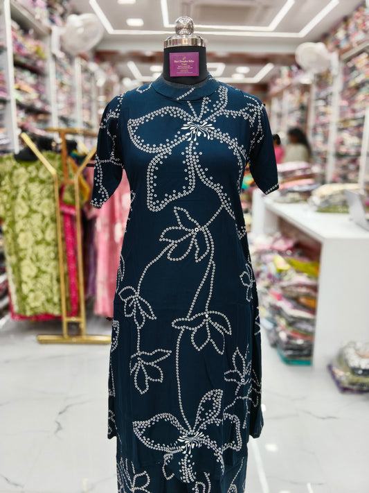 Aline Halter Neck Spun Cotton Co Ord Set - AHCS17