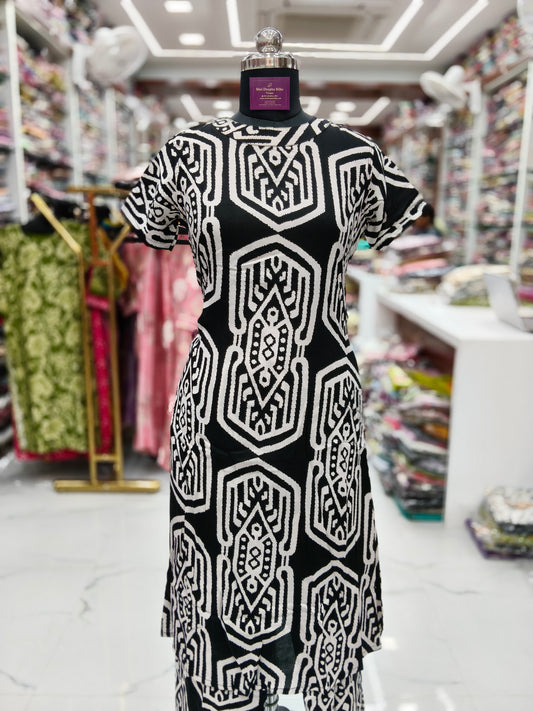 Aline Halter Neck Spun Cotton Co Ord Set - AHCS24