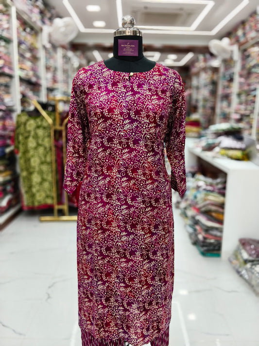 Casual Wear Spun Cotton 3 Pcs Salwar Set - CWSS21