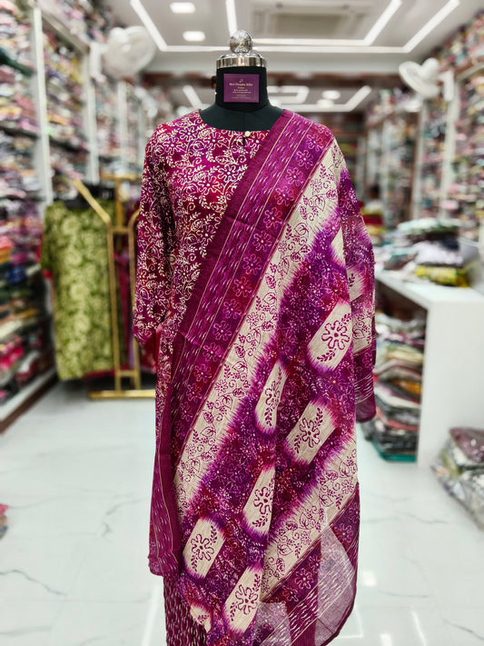 Casual Wear Spun Cotton 3 Pcs Salwar Set - CWSS21