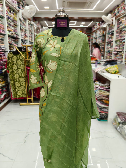 Casual Wear Spun Cotton 3 Pcs Salwar Set - CWSS25