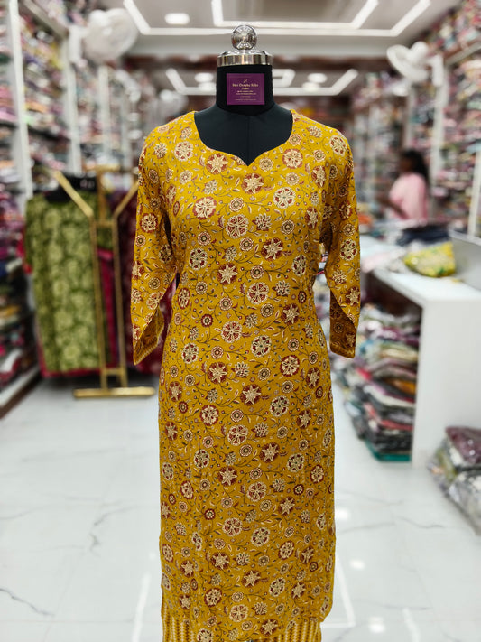 Casual Wear Spun Cotton 3 Pcs Salwar Set - CWSS27