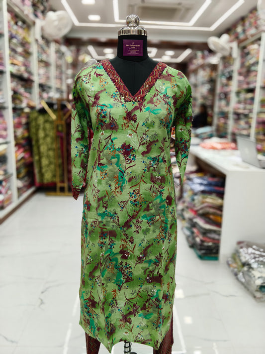 Casual Wear Pure Cotton 3 Pcs Salwar Set - CWSS34