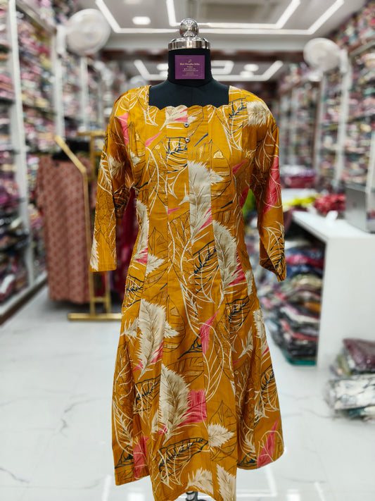 Vatican Silk Aline Kurti - ALKT77