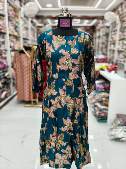 Vatican Silk Aline Kurti - ALKT84