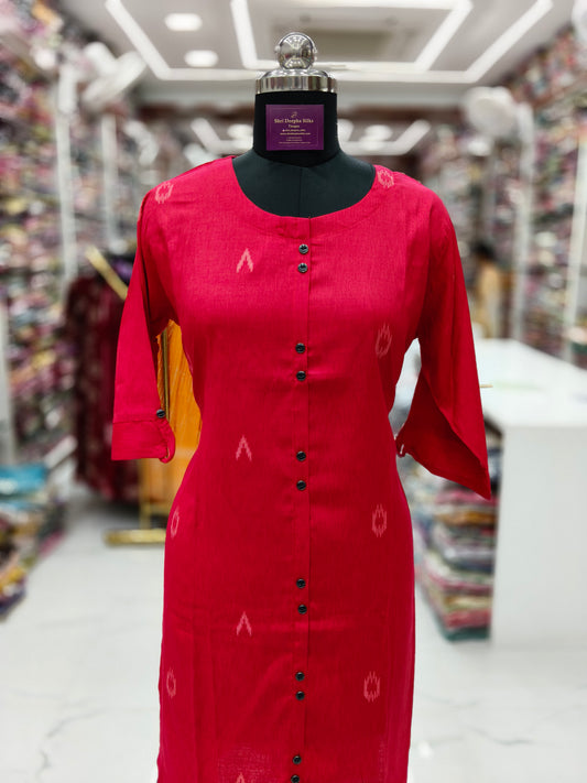 Vatican Silk Straight Cut Kurti - SCKT47