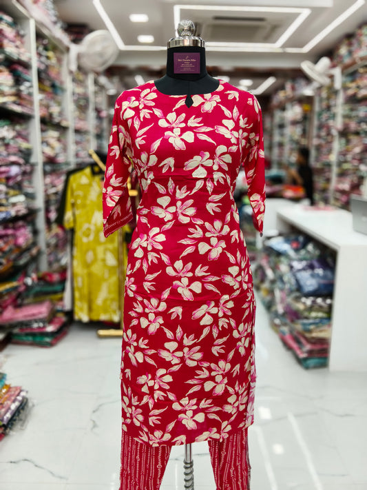 Casual Wear Spun Cotton 3 Pcs Salwar Set - CWSS38