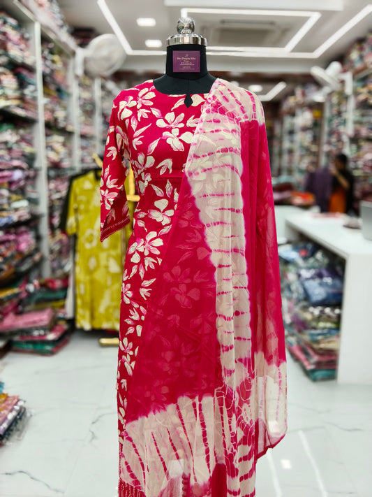 Casual Wear Spun Cotton 3 Pcs Salwar Set - CWSS38