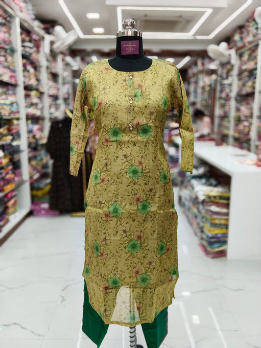 Tissue Silk 3 Pcs Salwar Set - CWSS43